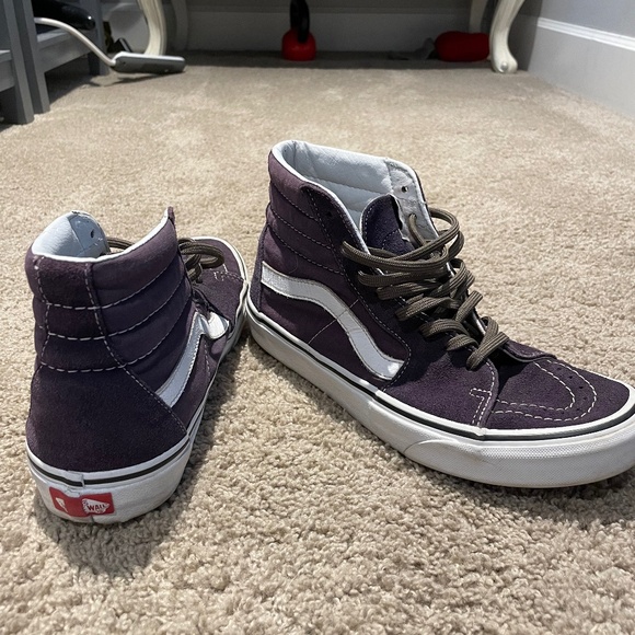 Vans Shoes - Vans - Purple Suede High tops